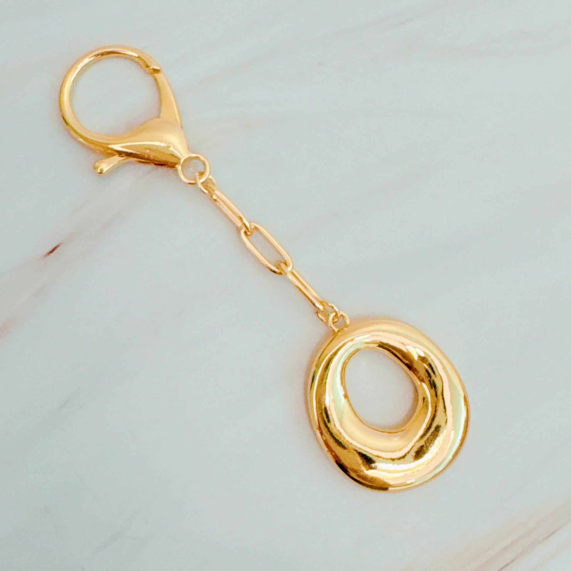 Whimsy Balloon Letter Initial Bag Charm